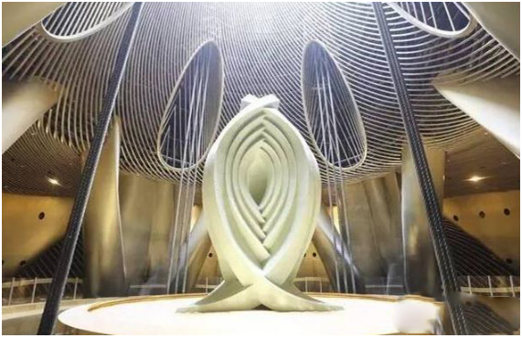 “慧眼”造型讓人耳目一新，阻尼器上部藝術(shù)裝置高達30m